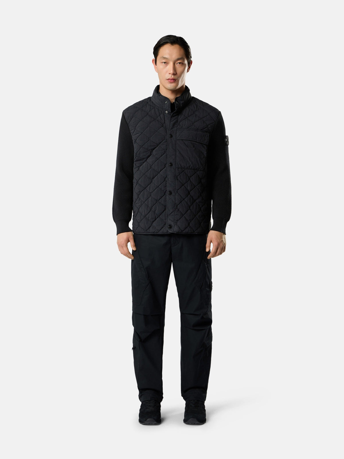 Stone Island Padded Jacket with Anti-Drop Finish 4100016