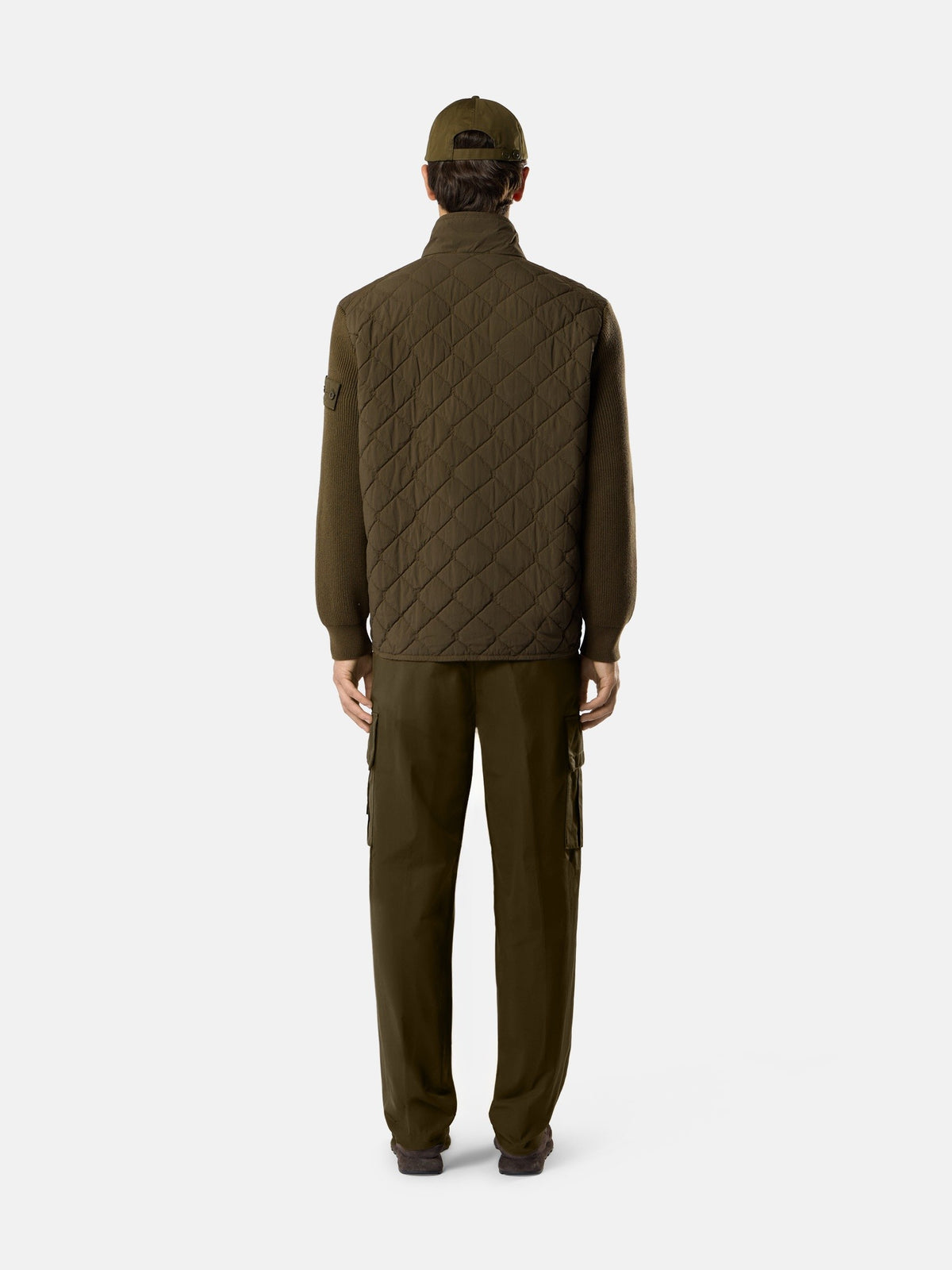 Stone Island Padded Jacket with Anti-Drop Finish 4100016