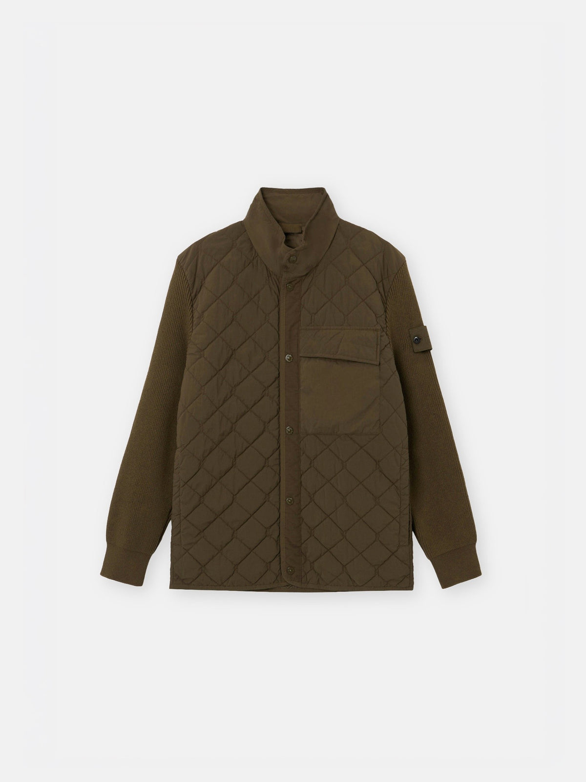 Stone Island Padded Jacket with Anti-Drop Finish 4100016