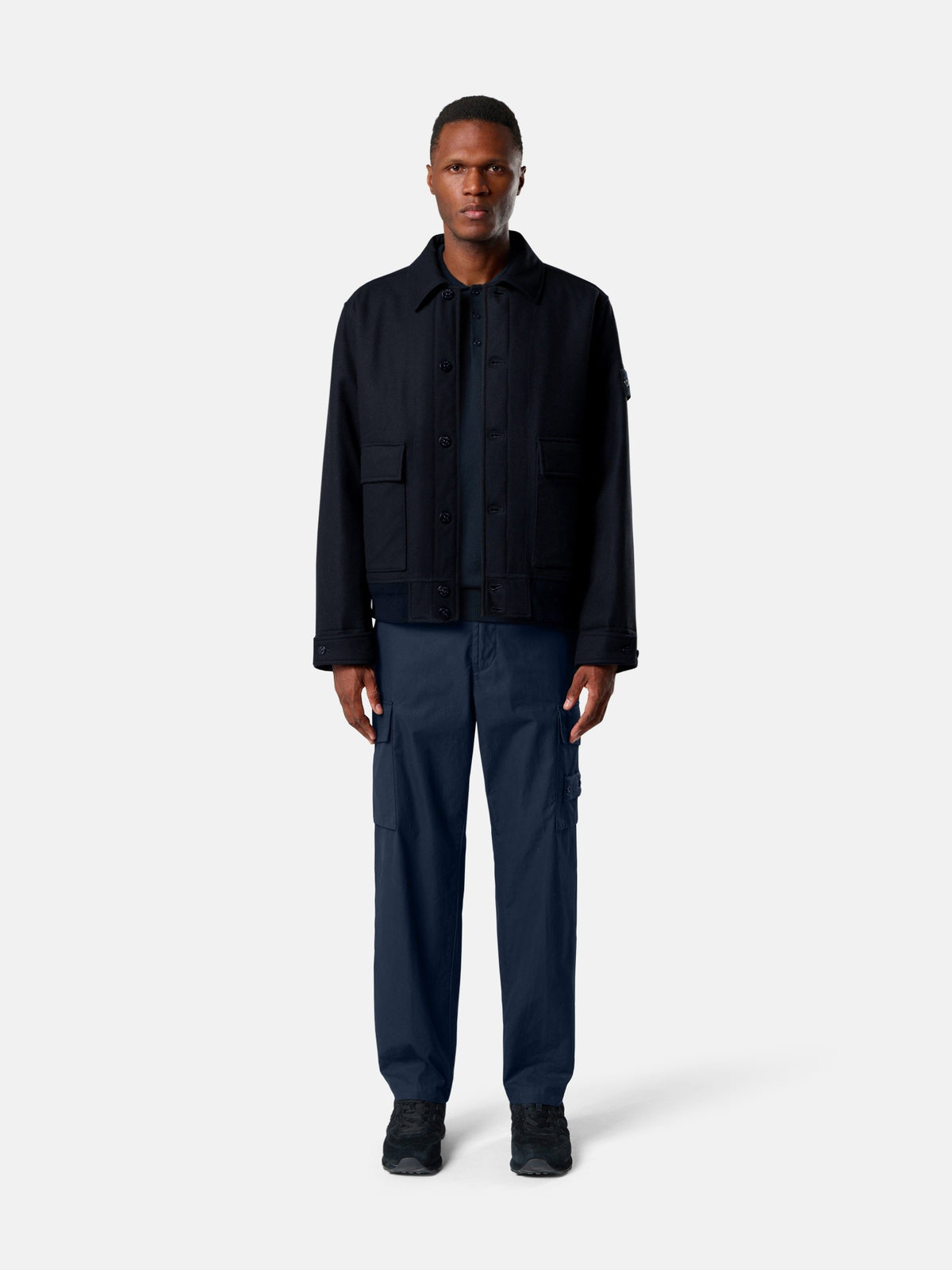 Stone Island Padded Coach Jacket With Anti-Drop 4100017