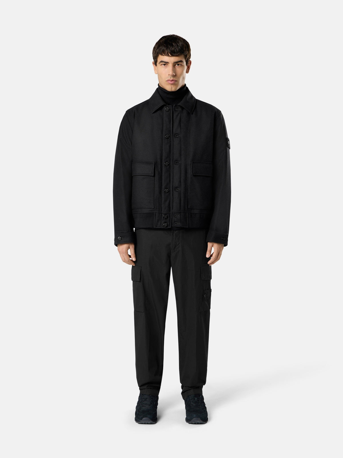 Stone Island Padded Coach Jacket With Anti-Drop 4100017