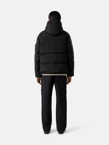 Stone Island Hooded Down Jacket with Drawcord Hem 4100019