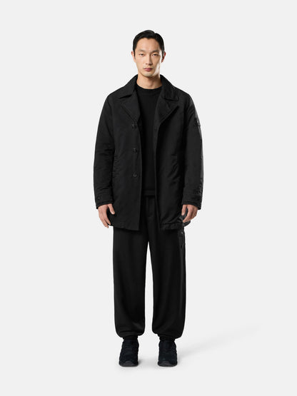 Stone Island Padded Peacoat With Anti-Drop 4100027