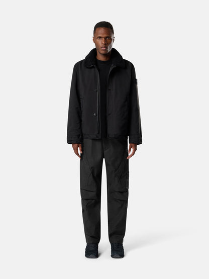 Stone Island Padded Coach Jacket With Detachable Collar And Anti-Drop 4100028