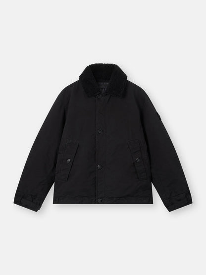 Stone Island Padded Coach Jacket With Detachable Collar And Anti-Drop 4100028