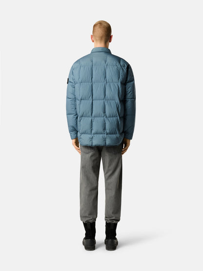 Stone Island Stand Collar Down Jacket with Wind Resistance and Anti-Drop 4100033