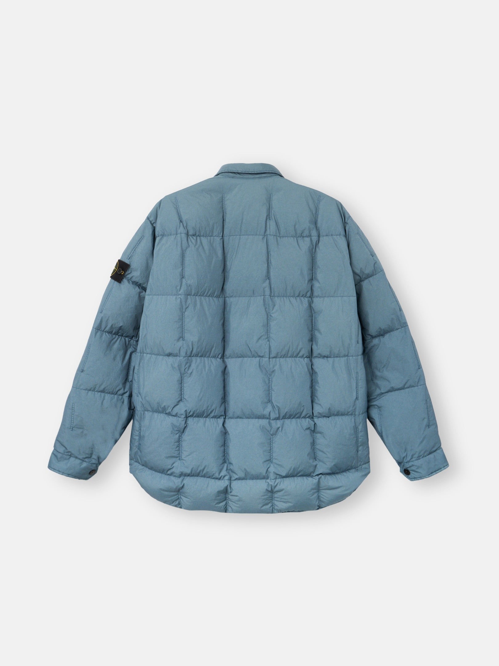 Stone Island Stand Collar Down Jacket with Wind Resistance and Anti-Drop 4100033