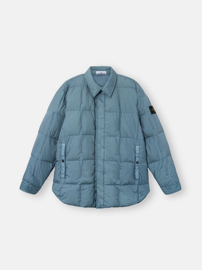 Stone Island Stand Collar Down Jacket with Wind Resistance and Anti-Drop 4100033