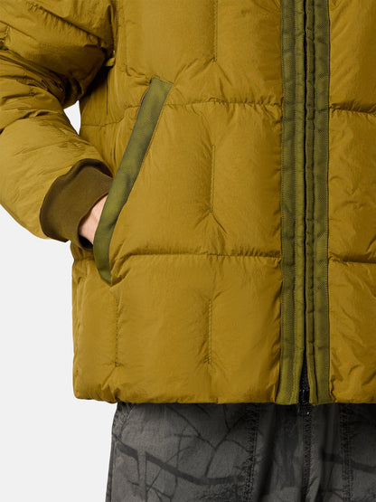 Stone Island Hooded Down Jacket with Wind Resistance and Anti-Drop 4100034