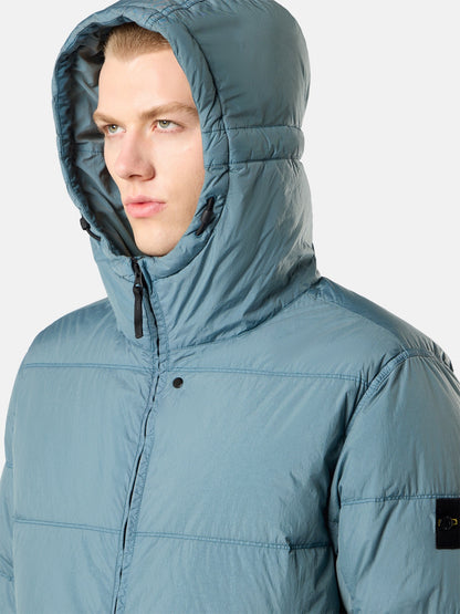 Stone Island Wind-Resistant Down Jacket with Anti-Drop 4100037