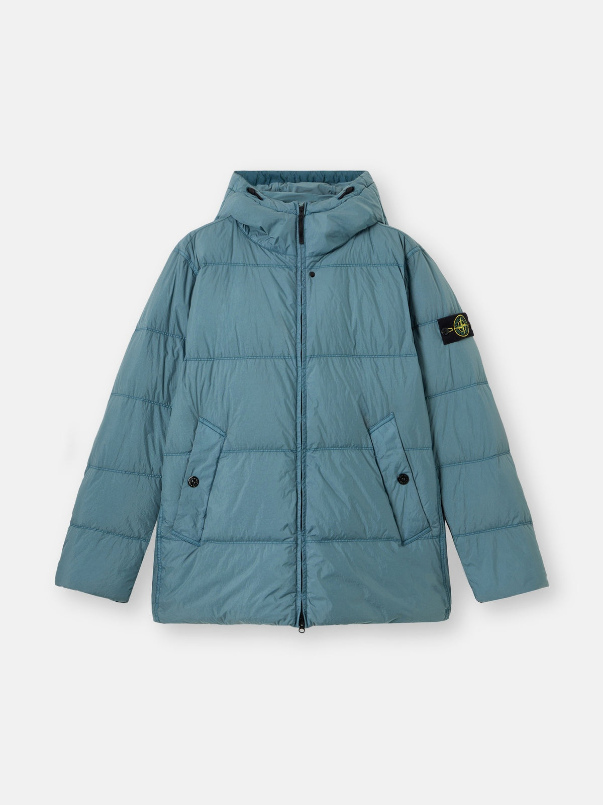 Stone Island Wind-Resistant Down Jacket with Anti-Drop 4100037