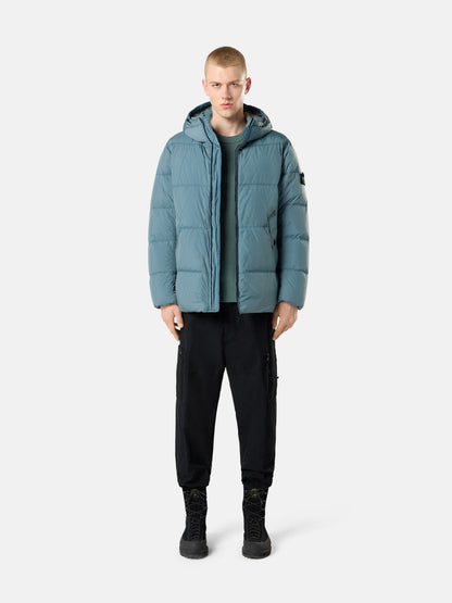 Stone Island Wind-Resistant Down Jacket with Anti-Drop 4100037