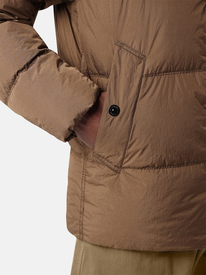 Stone Island Wind-Resistant Down Jacket with Anti-Drop 4100037