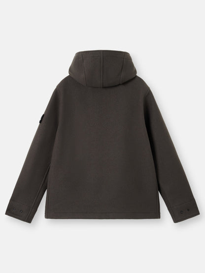 Stone Island Short Parka with Toggle-Button Fastening 4100039