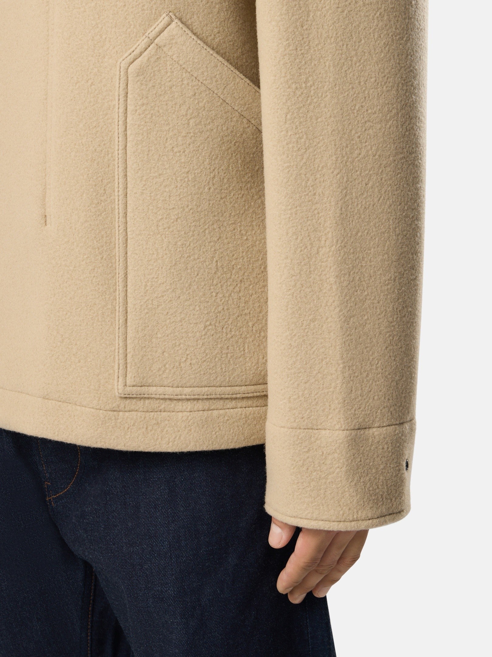 Stone Island Short Parka with Toggle-Button Fastening 4100039