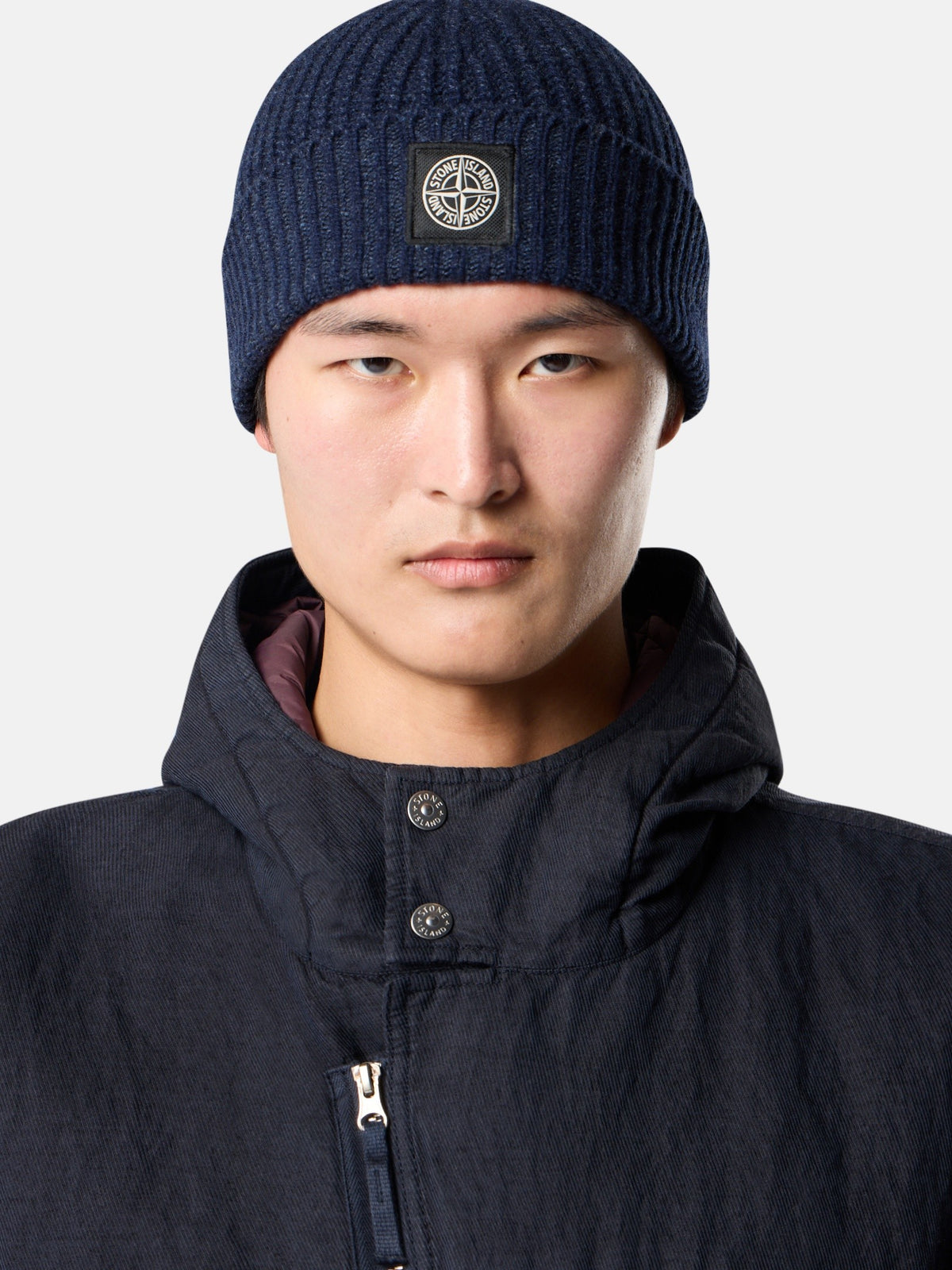 Stone Island Padded Hooded Jacket with Anti-Drop 4100042