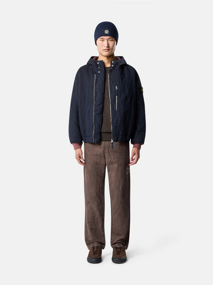 Stone Island Padded Hooded Jacket with Anti-Drop 4100042