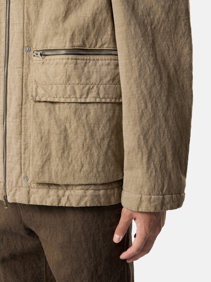 Stone Island Padded Field Jacket with Anti-Drop 4100043