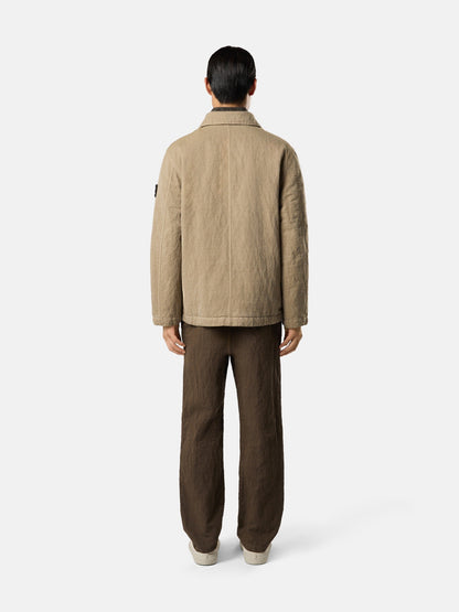 Stone Island Padded Field Jacket with Anti-Drop 4100043