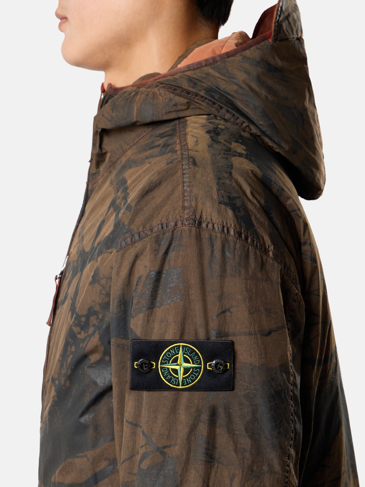Stone Island Short Padded Parka With Wind Resistance And Anti-Drop 4100044