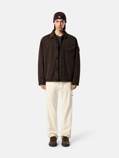 Stone Island Padded Coach Jacket with Anti-Drop Finish 4100048