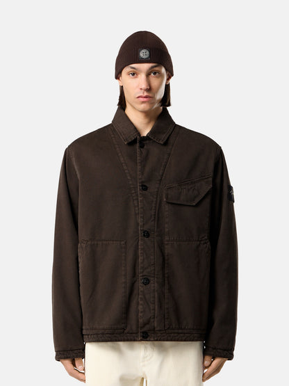 Stone Island Padded Coach Jacket with Anti-Drop Finish 4100048