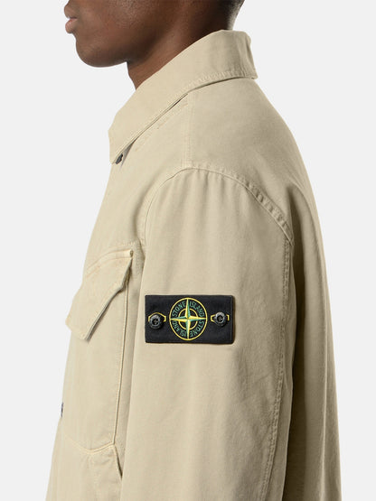 Stone Island Padded Coach Jacket with Anti-Drop Finish 4100048