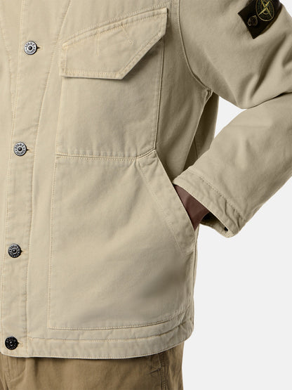 Stone Island Padded Coach Jacket with Anti-Drop Finish 4100048
