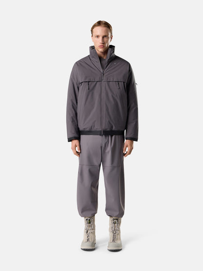 Stone Island Waterproof, Windproof Padded Jacket with Stand Collar 4100055