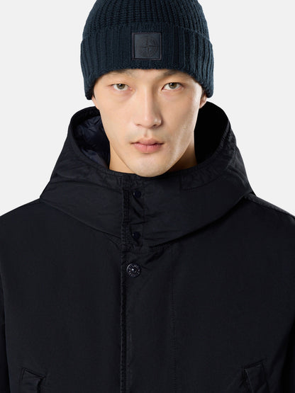 Stone Island Short Down Parka With Anti-Drop 4100062
