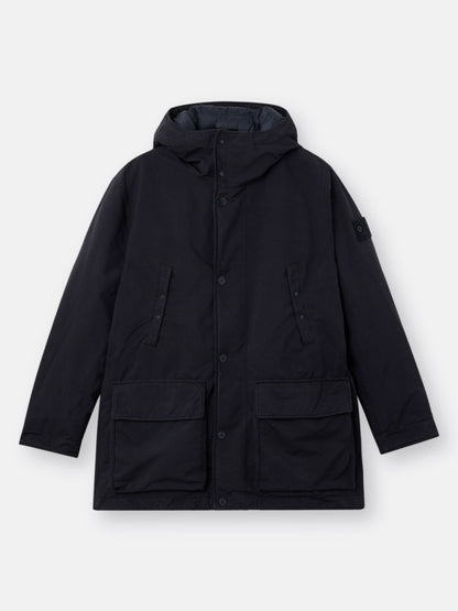 Stone Island Short Down Parka With Anti-Drop 4100062