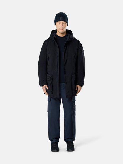 Stone Island Short Down Parka With Anti-Drop 4100062