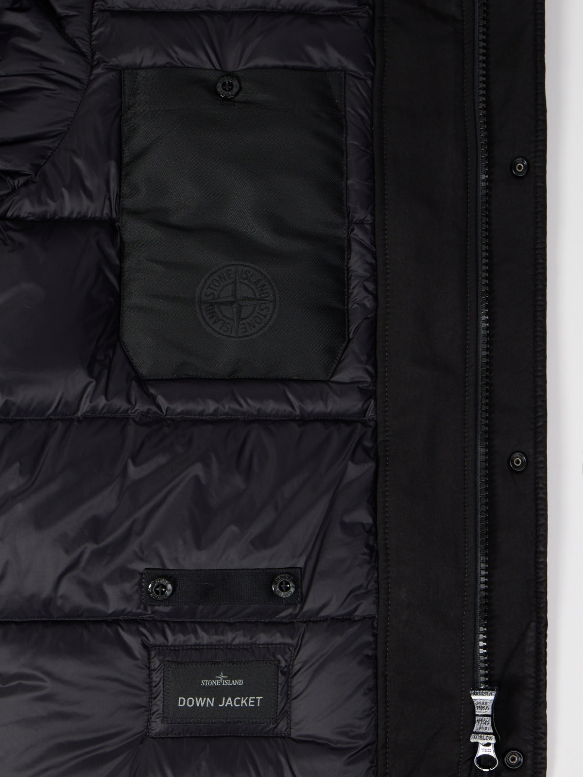 Stone Island Short Down Parka With Anti-Drop 4100062