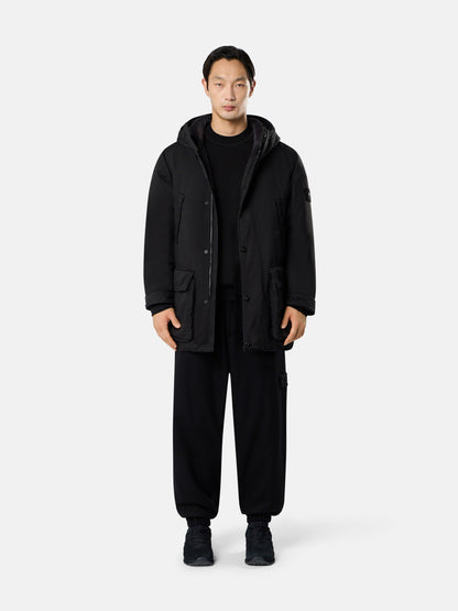 Stone Island Short Down Parka With Anti-Drop 4100062