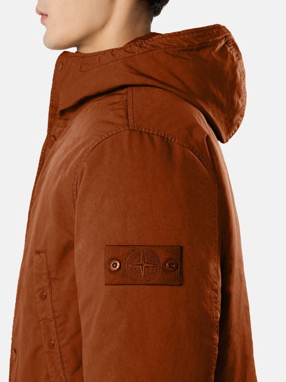 Stone Island Short Down Parka With Anti-Drop 4100062