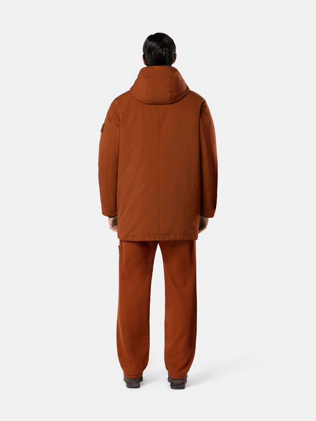 Stone Island Short Down Parka With Anti-Drop 4100062