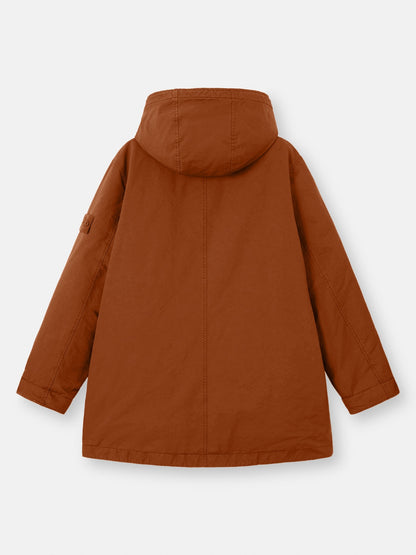 Stone Island Short Down Parka With Anti-Drop 4100062