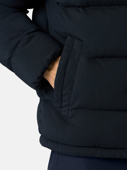 Stone Island Stand Collar Down Jacket With Detachable Hood And Anti-Drop 4100063