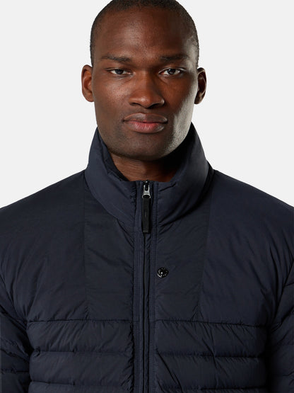 Stone Island Stand Collar Down Jacket with Anti-Drop Finish 4100067
