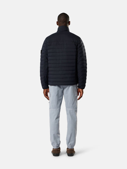Stone Island Stand Collar Down Jacket with Anti-Drop Finish 4100067