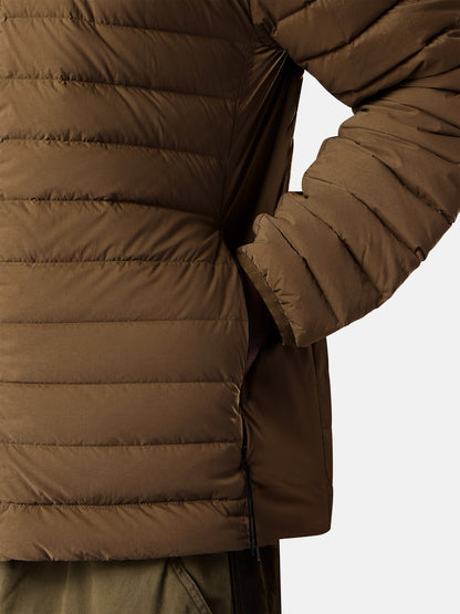 Stone Island Stand Collar Down Jacket with Anti-Drop Finish 4100067