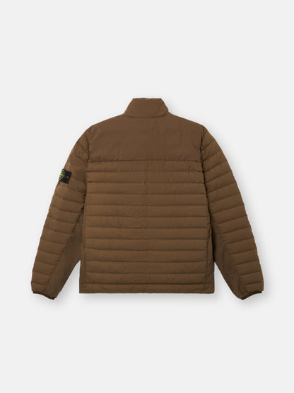 Stone Island Stand Collar Down Jacket with Anti-Drop Finish 4100067