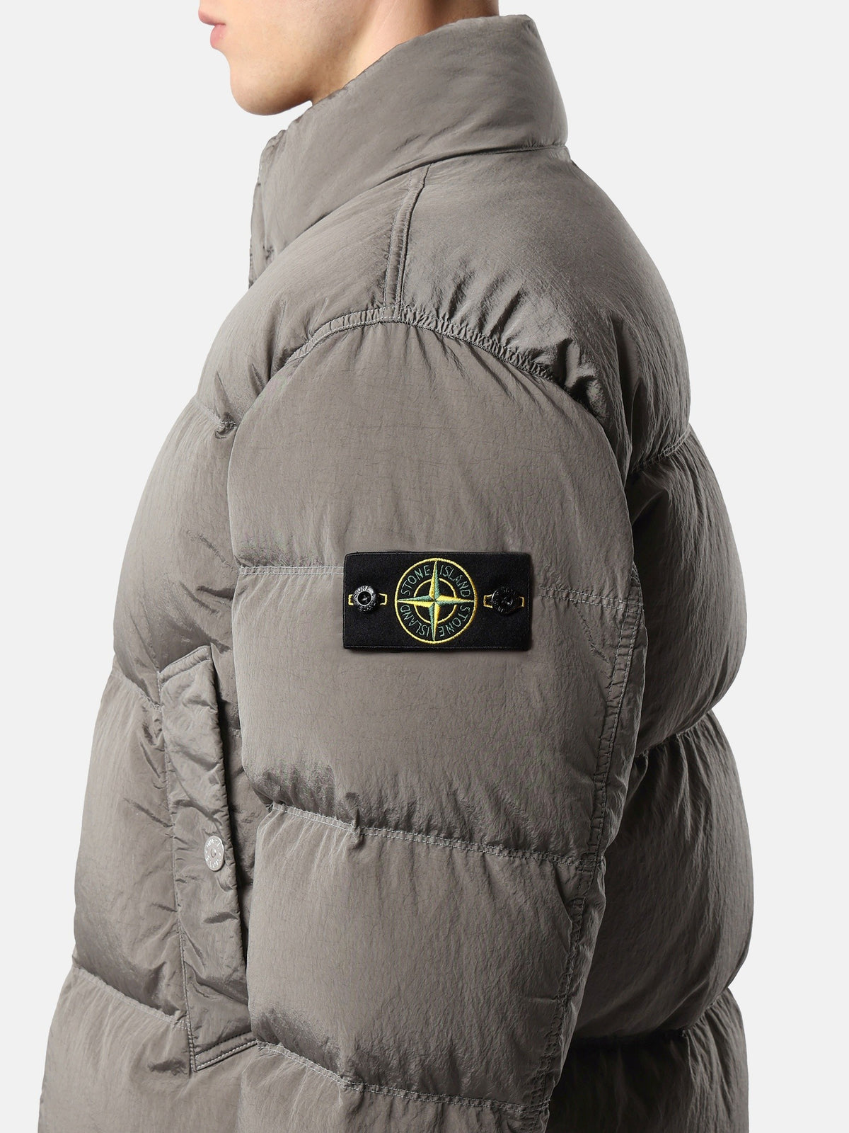 Stone Island Stand Collar Down Jacket 4100078