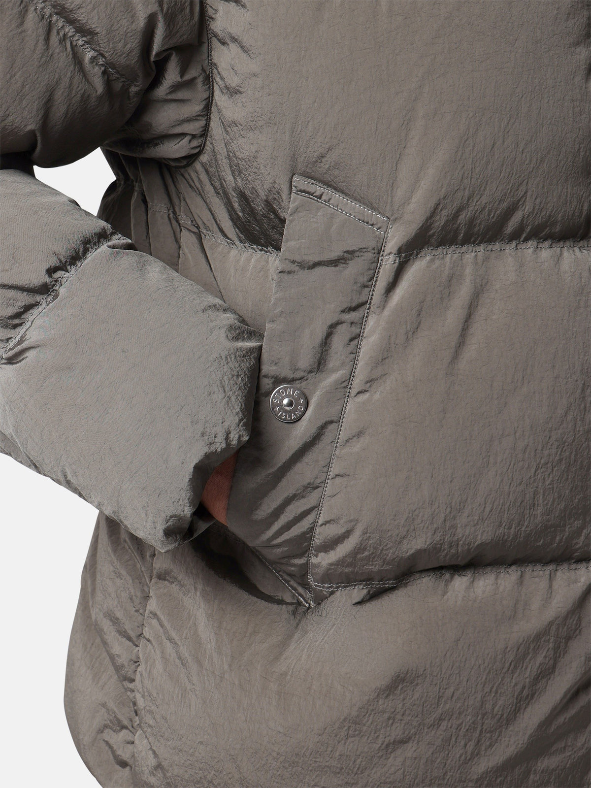 Stone Island Stand Collar Down Jacket 4100078