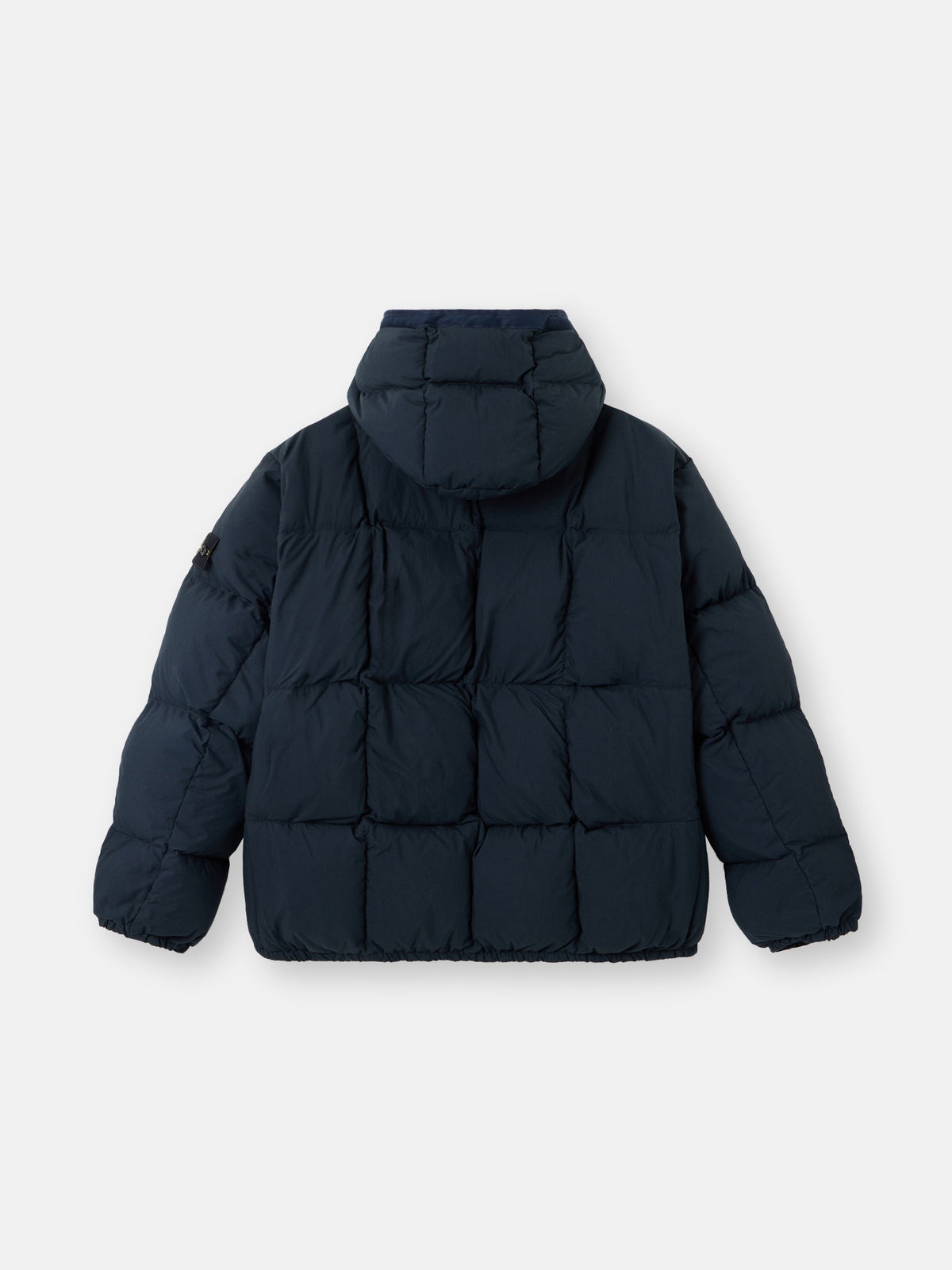 Stone Island Hooded Down Jacket With Wind Resistance 4100083