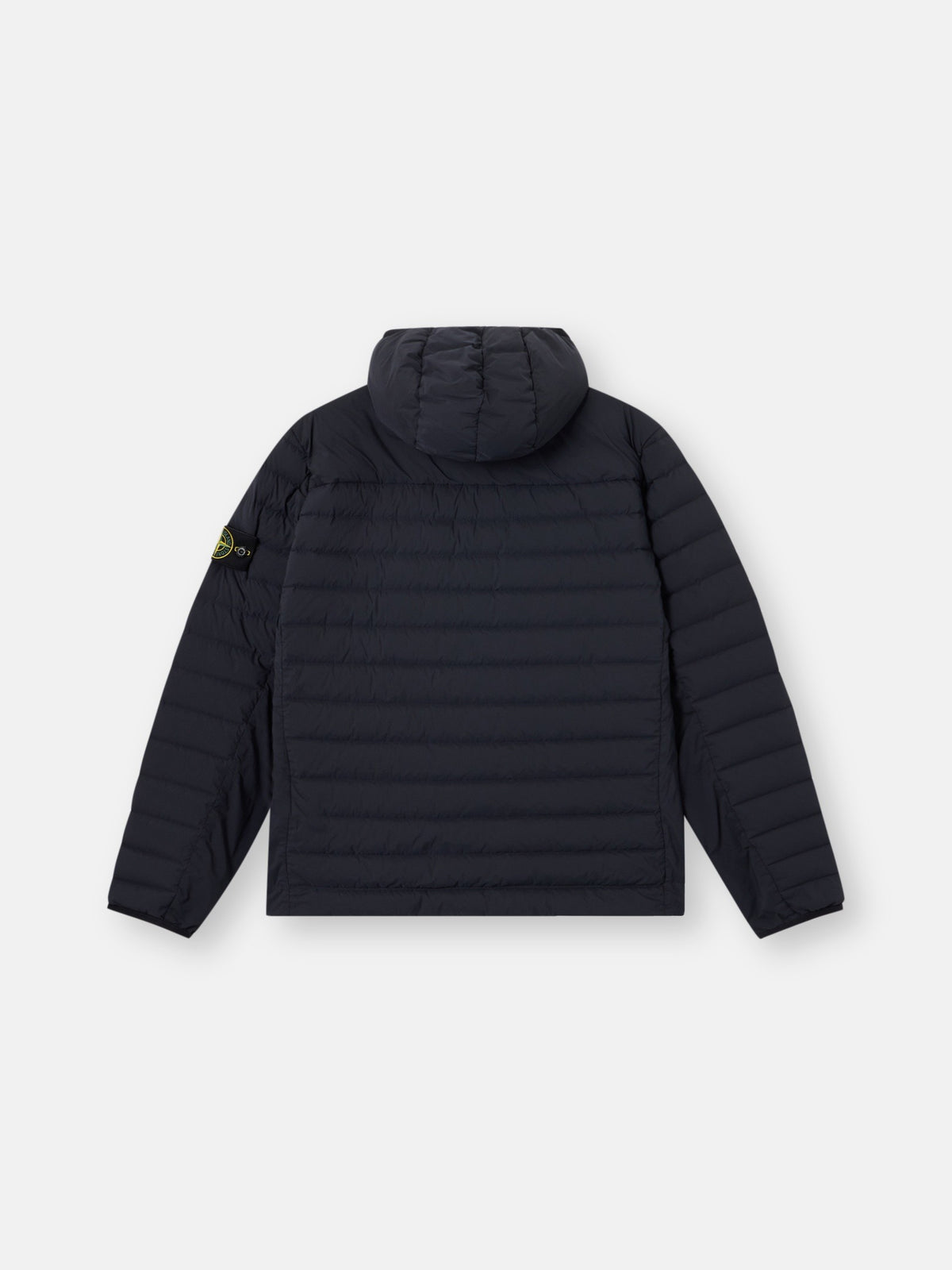 Stone Island Hooded Down Jacket with Anti-Drop Finish 4100107