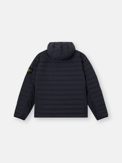 Stone Island Hooded Down Jacket with Anti-Drop Finish 4100107
