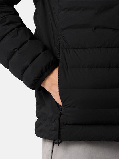 Stone Island Hooded Down Jacket with Anti-Drop Finish 4100107