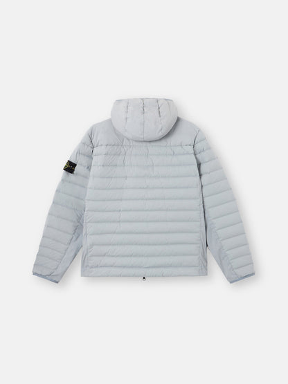 Stone Island Hooded Down Jacket with Anti-Drop Finish 4100107