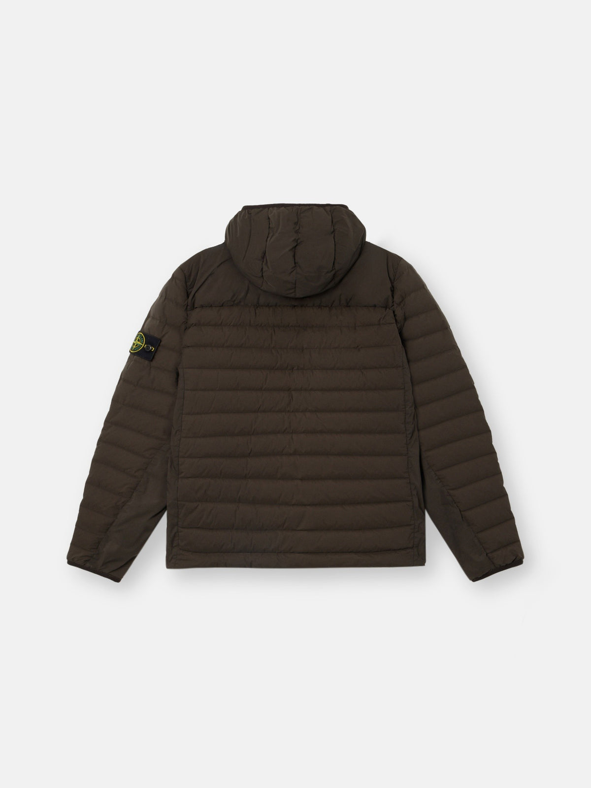 Stone Island Hooded Down Jacket with Anti-Drop Finish 4100107